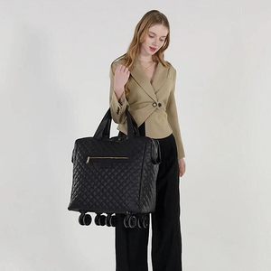 Mejor venta al por mayor <span class=keywords><strong>de</strong></span> equipaje pequeño bolso <span class=keywords><strong>de</strong></span> moda bolsos <span class=keywords><strong>de</strong></span> cuero mujeres bolsas <span class=keywords><strong>de</strong></span> <span class=keywords><strong>viaje</strong></span> <span class=keywords><strong>de</strong></span> PVC - Product Image 4