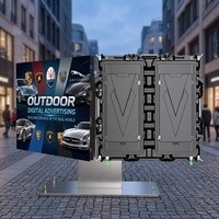 Mur vidéo LED extérieur avec luminosité de 5000 cd, garantie de 2 ans, CMS basé sur le cloud, RDM pour la publicité
