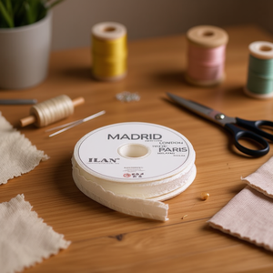 Nastro Intrecciato Colorato Jianmihua Larghezza 2,5 Cm Lunghezza 27 M Per Progetti Artigianali e di Cucito - Product Image 2