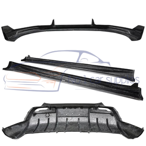 Kit Carrozzeria in Fibra di Carbonio per Tesla MODEL Y Juniper 2025+, Paraurti Anteriore, Diffusore Posteriore, Minigonne Laterali Lucide/Opache - Product Image 3