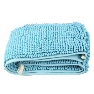 Toalla de limpieza para mascotas de chenilla, producto de limpieza para perros suave y de rápida absorción. - Product Image 5