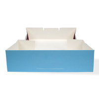 Usine personnalisée mode nouveau design boîte à beignets boulangerie biscuit boîte à beignets emballage avec fenêtre boîte à beignets emballage avec logo