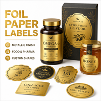 Autocollants adhésifs en vinyle imperméables personnalisés en couleur CMYK pour les soins de la peau, le dentifrice, les cosmétiques, les bougies, les emballages de pots alimentaires