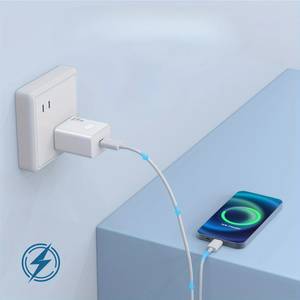 Caricabatterie USB-C 25W PD con cavo tipo-C a C uu Kit adattatore di ricarica rapida per cellulari fotocamera ad alta efficienza - Product Image 5