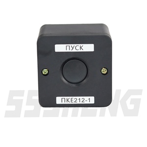Interruptor de Botón Eléctrico Serie PKE SSSHENG, Interruptor de Caja PKE-<span class=keywords><strong>112</strong></span>-1, Botón de Hongo Rojo IP40 sin Base - Product Image 3