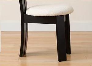 Modern Wood Living Room Chair Solid Back Soft <b>Cushion</b> Home Furniture for Hard Floor - Product Image 4