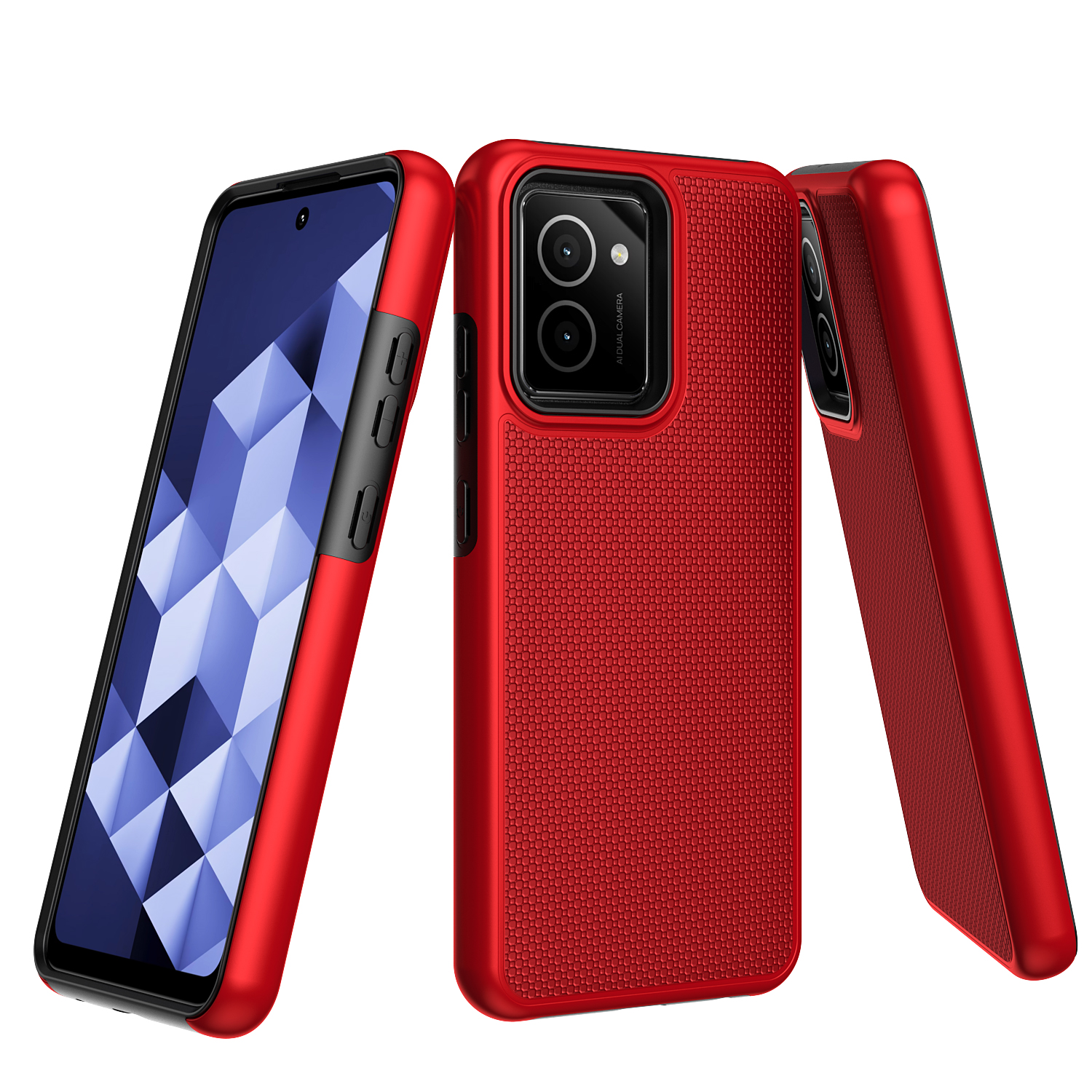 2 in 1 Rugged Mobile Case for Tracfone Nokia HMD Vibe 6.6 Inch Full-Body Protective Shockproof Rugged Bumper Hybrid Phone Cover 2 in 1 Rugged Mobile Case for Tracfone Nokia HMD Vibe 6.6 Inch Full-Body Protective Shockproof Rugged Bumper Hybrid Phone Cover