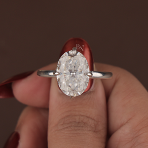 Anillo de Compromiso Prestige para Mujer en Plata, Oro de 10K, Oro de 14K, Oro de 18K con Diamante Cultivado en Laboratorio de 7.1 Quilates, Joyería Fina para Novia - Product Image 4