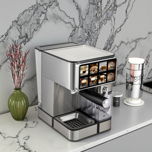 เครื่องชงกาแฟอเนกประสงค์ AISON เครื่องทำเอสเพรสโซ คาปูชิโน ลาเต้ พร้อมเครื่องทำกาแฟใส่นม - Product Image 4