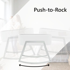 เปลไกวเด็กอ่อนแบบขายส่งออนไลน์ เปลโยกเด็กแรกเกิด - Product Image 5