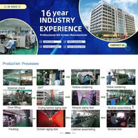 Pantalla LED Esférica a Todo Color APEXLS P2.5 de 30 cm, Clasificación IP65, Pantalla Digital Multiusos para Interiores/Exteriores para Comercios, Restaurantes y Más
