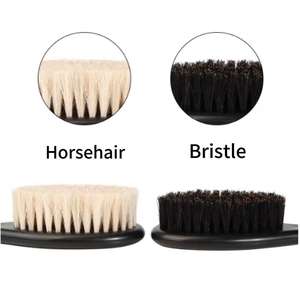 Portable Soins Des Cheveux Peigne Styling <span class=keywords><strong>Balayage</strong></span> Épais Barbe Cheveux Brosse En Plastique Pour Hommes Coiffure - Product Image 4