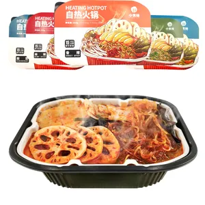 imported instant noodles Suppliers-252g Free Sample Selfheating Noodles Instant Food Chinese Flavor Instant HotPot Noodles Ramen Instant Style Rice Noodles
