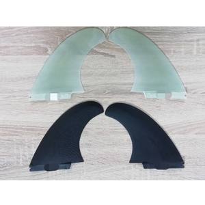 Juego de Aletas Dobles Verticales Hechas a Mano para <span class=keywords><strong>Tabla</strong></span> de <span class=keywords><strong>Surf</strong></span> Longboard de Fibra de Vidrio, Aletas Dobles de <span class=keywords><strong>Quilla</strong></span> - Product Image 4