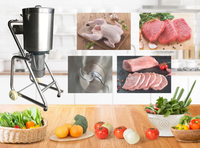 Industriële commerciële 32L voedselprocessor blender elektrische groentehakker groentemixer vleesmolen van roestvrij staal