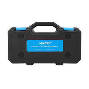 Martillo de prueba de hormigón, Escala de fuerza compresiva, instrumento de rebote, probador de rebote de hormigón de acero inoxidable - Product Image 2