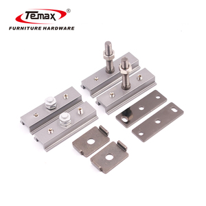 Temax M974 2 + 1 Đôi Mềm Đóng Kính Thiên Văn Cửa Trượt Con Lăn 3 Cửa Đồng Bộ Cửa Trượt Hệ Thống - Product Image 4