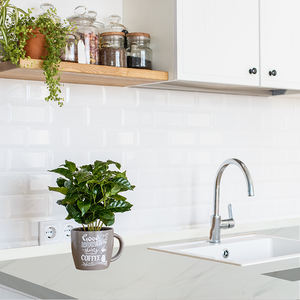 Piedra Artificial de Mármol Jestone, <span class=keywords><strong>Corian</strong></span> Blanco, Losa Grande Moderna, Superficie Sólida para Encimera de <span class=keywords><strong>Cocina</strong></span> con Garantía de Más de 5 Años - Product Image 5