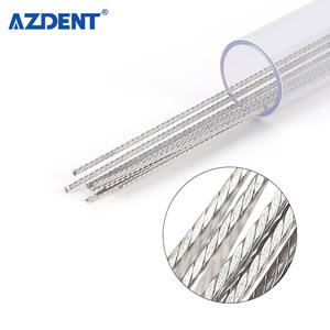 Vendita calda materiali odontoiatria ortodonzia filo di acciaio inossidabile torsione fili/linguale fermi 10 pz/pacco - Product Image 3