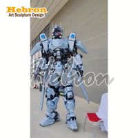 Ensemble de Mascottes Robotiques pour Adultes, Tenue de Mécha de Dessin Animé pour Événements et Fêtes, Personnalisation Artisanale en Matériau EVA