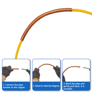 Protecteur et outil de pliage de tuyaux PE R-LOK CT-205 pour tuyaux en <span class=keywords><strong>cuivre</strong></span> de climatiseur - Product Image 5