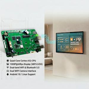 Carte mère PCBA HelperBoard A133 pour panneau de contrôle intelligent de la maison, processeur quadricœur Android Linux avec WiFi et Bluetooth pour hub IoT - Product Image 3