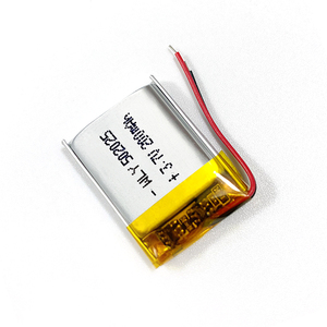 맞춤형 충전식 <span class=keywords><strong>Lipo</strong></span> 배터리 502025 200mAh <span class=keywords><strong>052025</strong></span> 3.7v 리튬 이온 폴리머 배터리 100mAh 150mAh 180mAh - Product Image 5