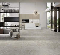 Carreaux de sol imitation 60x60, carreaux de sol en porcelaine mate gris, carreaux de sol intérieurs en porcelaine pleine masse 600*600mm