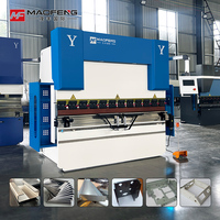 Prensa Plegadora Hidráulica CNC Sincronizada con Sistema de Control TP10S, Mesa de Trabajo de 3200 mm para Chapa Metálica Multifuncional