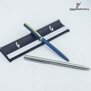 Nuevo Bolígrafo Metálico de Alta Calidad para Negocios, Diseño Delgado con Logotipo Personalizado, 1.0 mm, para Uso en Oficina, Gran Venta - Product Image 2