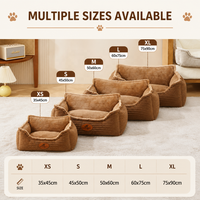 Lit-cave amovible et chaud pour animaux de compagnie, en flanelle douce, pour chien et chat, lavable en machine, pour usage intérieur et extérieur