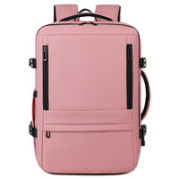 Sac à dos professionnel extensible grande capacité, résistant à l'eau, avec compartiment sec/humide, port USB et multiples compartiments pour ordinateur portable