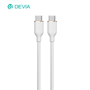 Cable de Silicona USB 3.2 Tipo-C a Tipo-C de 60W, 3A, Carga Rápida, Sincronización de <span class=keywords><strong>Datos</strong></span>, 1.2M para Teléfonos Móviles - Product Image 5