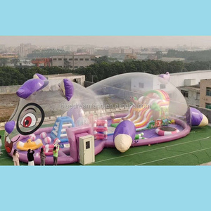 Tenda a Bolla Trasparente Gonfiabile a Forma di Maialino Rosa, Prezzo di Fabbrica, con Milioni di Palline Colorate, Parco Giochi per Bambini - Product Image 4