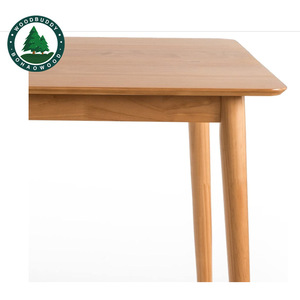 Woodbuddy <b>Solid</b> <b>Wood</b> <b>Desk</b> 120x60x75cm Simple Design Living Room Study <b>Desk</b> - Product Image 2