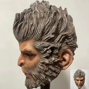 Wukong หน้ากากยางสำหรับตัวละครในเกมฮาโลวีน, หน้ากากลิงเล่นเกม - Product Image 5