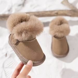 Nouvelles bottes d'hiver pour enfants 2025, bottes en polaire pour filles, chaussures en coton chaudes, semelles souples, bottes de neige épaisses pour tout-petits de haute qualité - Product Image 6