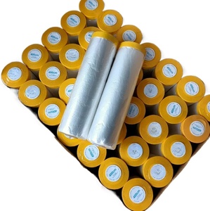 Película <span class=keywords><strong>de</strong></span> enmascarar <span class=keywords><strong>de</strong></span> PE preencintada <span class=keywords><strong>de</strong></span> 1.1m, cubierta retráctil <span class=keywords><strong>de</strong></span> liberación suave para <span class=keywords><strong>pintura</strong></span> automotriz, a prueba <span class=keywords><strong>de</strong></span> polvo, con impresión <span class=keywords><strong>de</strong></span> logotipo personalizado, herramienta para <span class=keywords><strong>pintura</strong></span> <span class=keywords><strong>de</strong></span> automóviles - Product Image 5