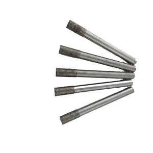 Düz alt oluklu düz bıçak kaynak sinterleme granit düz kafa matkap için kullanılan CNC makinesi aracı taş oyma araçları