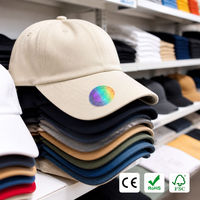 Étiquette de sécurité anti-contrefaçon avec code QR holographique pour casquettes et vêtements, étiquette d'authentification de marque personnalisée