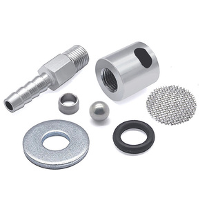 Valve de purge de réservoir de carburant à montage à distance, raccord de tuyau de 5/16 po, pièce de rechange détachable pour la ligne de purge du réservoir pour l'optimisation du système de carburant automobile - Product Image 3