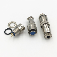 Conector Circular BNC de 5 Pines XS9, Conector Eléctrico de Aviación Push-Pull, Enchufe de Alimentación IP67 a Prueba de Agua, Carcasa de Aleación de PC, Enchufe Metálico para Soldar