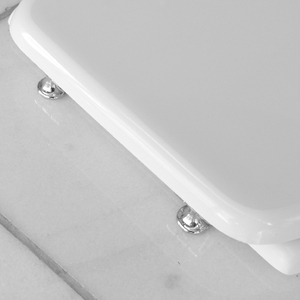 Asiento de Inodoro Bidé Electrónico Moderno Azzurra Vaso Novecento, Diseño Cuadrado Alargado en Forma de V, Plástico PP Urea-Uf para Baño - Product Image 4