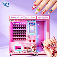 Kiosco de Diseño de Uñas Todo en Uno, Impresora Automática de Patrones Personalizados, Estación de Venta para Lugares de Entretenimiento