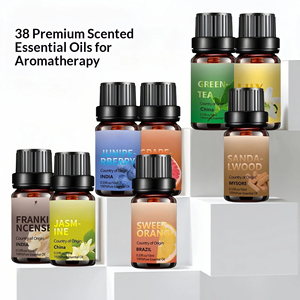 40 Diferentes Aceites Esenciales Nuevos <span class=keywords><strong>de</strong></span> Fábrica para Difusor x 10 ml para Uso Personal, Aromaterapia, Cuidado <span class=keywords><strong>de</strong></span> la Piel y Masajes - Product Image 2