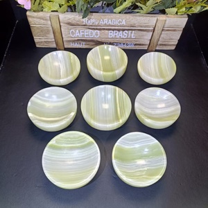 Bol de jade <span class=keywords><strong>afghan</strong></span> en pierre de guérison naturelle de haute qualité pour la collecte ou la méditation - Product Image 1