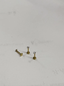 Venta al por mayor: Nuevo set de joyería corporal bohemia de acero inoxidable chapado en oro de 18 quilates para <span class=keywords><strong>piercing</strong></span> de labio, anillos de <span class=keywords><strong>nariz</strong></span> y pendientes de botón Aiqibao - Product Image 5