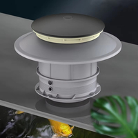 Dispositif de drainage de fond d'aquarium écologique SunSun, barrière anti-poissons, absorption des boues, dissolution élevée de l'oxygène, matériau PVC pour poissons