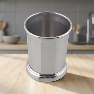 Copa de Julep de acero inoxidable ecológica clásica Premium, acabado de espejo, vidrio de Metal para certificado para cócteles, uso de barra de Juleps de menta - Product Image 3