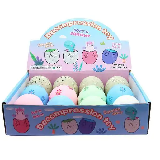 2024 Pop up Soft Squishy Easter Egg with chick inside